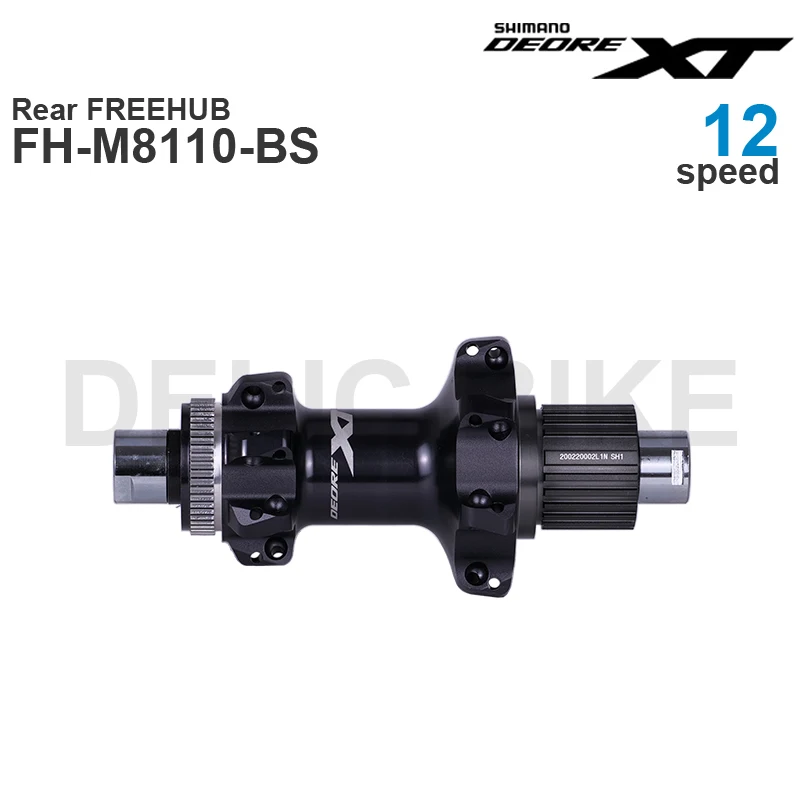 Shimano FH-M8110 Deore XT ハブ ブースト DEORE XT リアフリーハブ 142x12 mm E-スルー MICRO SPLINE 12