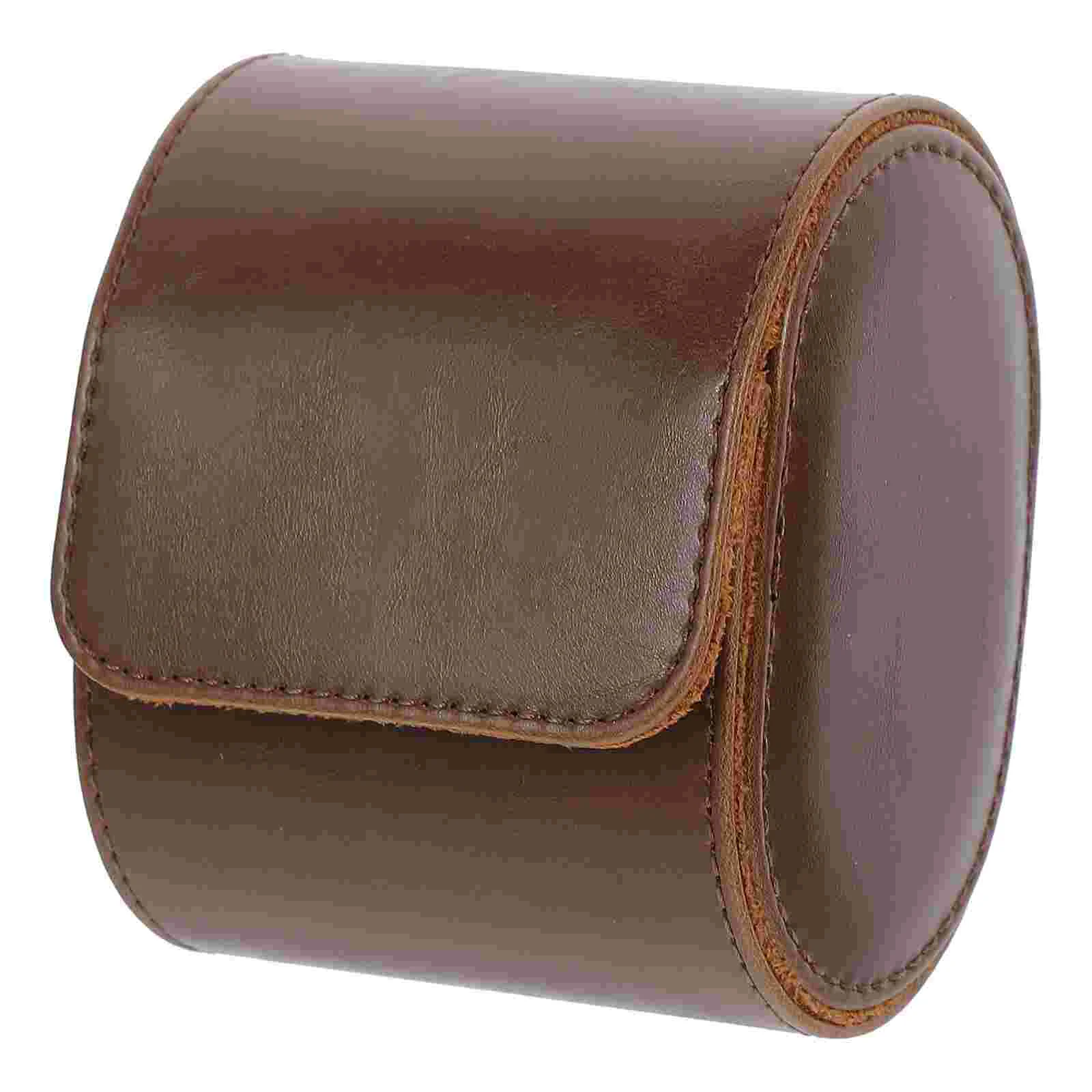 

Watch Box Storage Case Holder Mens Jewelry Bracelet Suitcase Organizer Pu