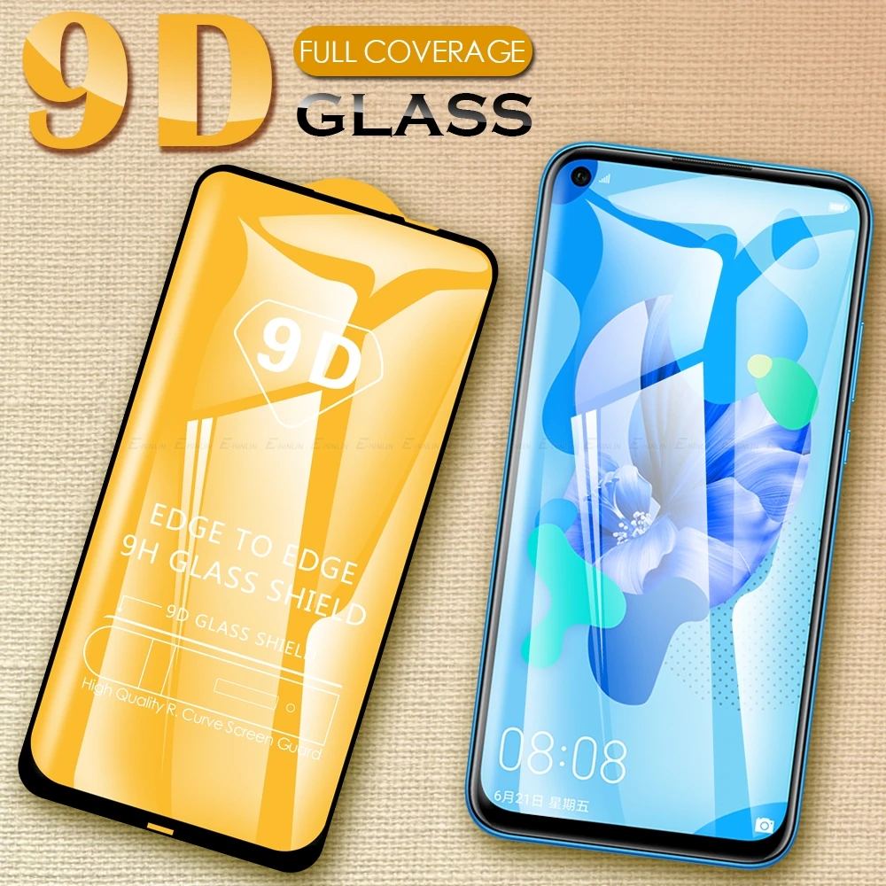 Защитное стекло 9D для Huawei Nova Y60 8i 6 7 SE 7i 5Z 5T 5i 5 Pro 4 4e 3i 3e Lite 3 Plus | Мобильные телефоны и