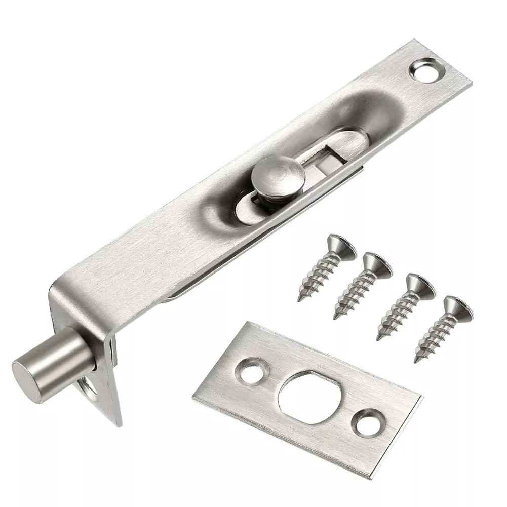 Description Picture 2 of itemFlush Bolt Security Door Guard Complement Your Decor Mounting Screw Mm X Mm Note Product Name Door Chain Bolt Lock