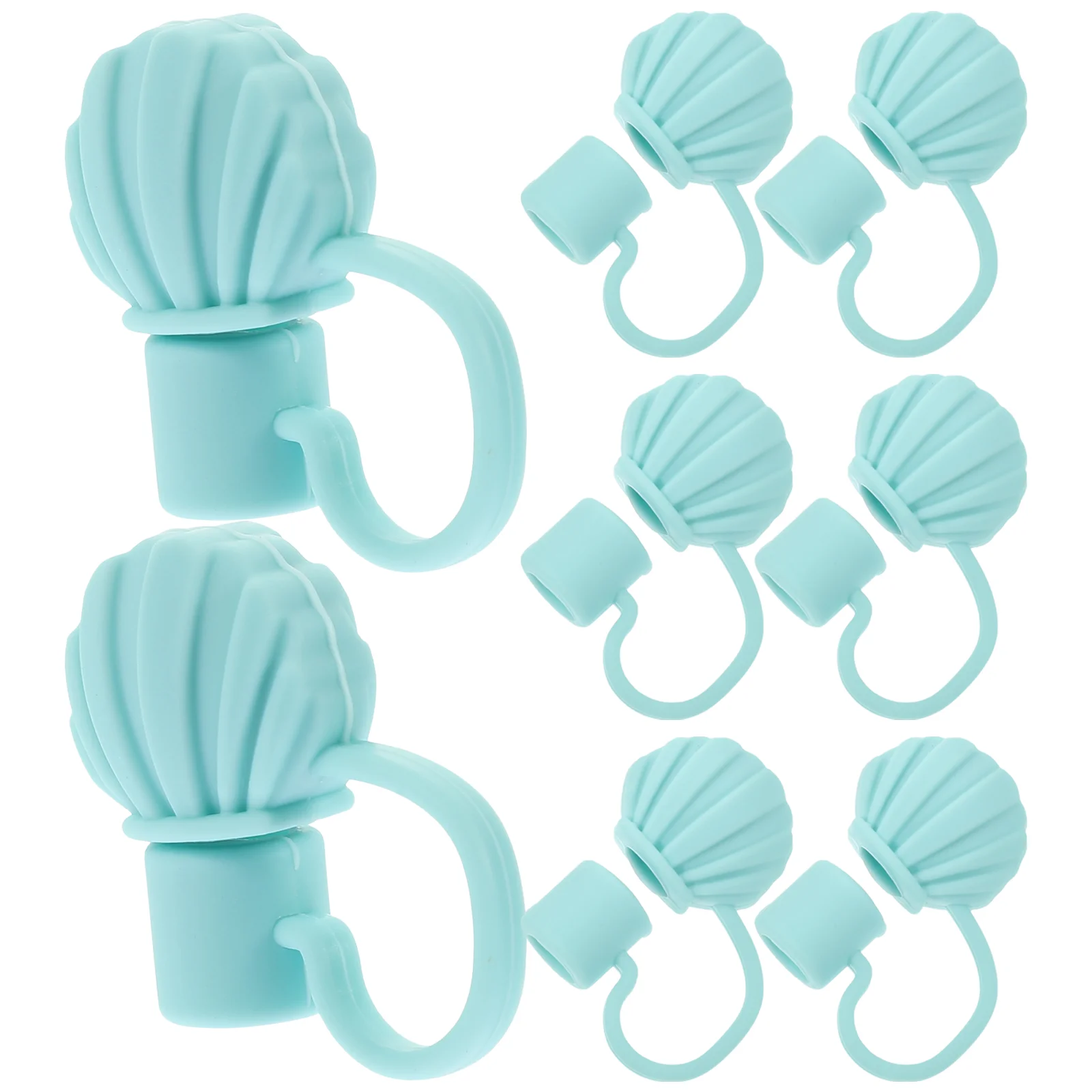 8pcs Silicone Covers Kawaii Dust Plugs Drinking Tips Protector Caps Safe Anti Deform Easy Use Party Baby Shower