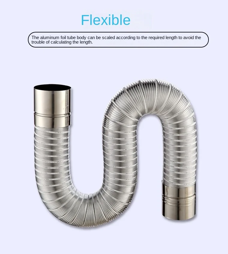 Tubulação Semi-flexível de alumínio