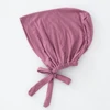 106576-8364a5.jpg 82 couleurs cravate dos sous-embouts mode femmes intérieur Hijab casquette musulmane Bonnet plaine islamique coton Spandex Jersey DEW sous-écharpe