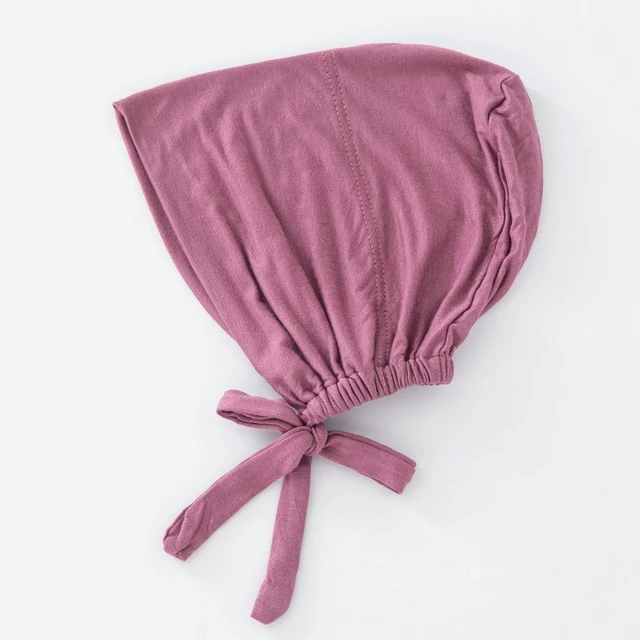 106576-8364a5.jpg 82 couleurs cravate dos sous-embouts mode femmes intérieur Hijab casquette musulmane Bonnet plaine islamique coton Spandex Jersey DEW sous-écharpe