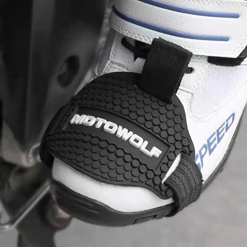 MOTOWOLF Motorcycle Shift Sleeve Shift Rubber Shoe Protective Sleeve Cushion Gear Race Shoe