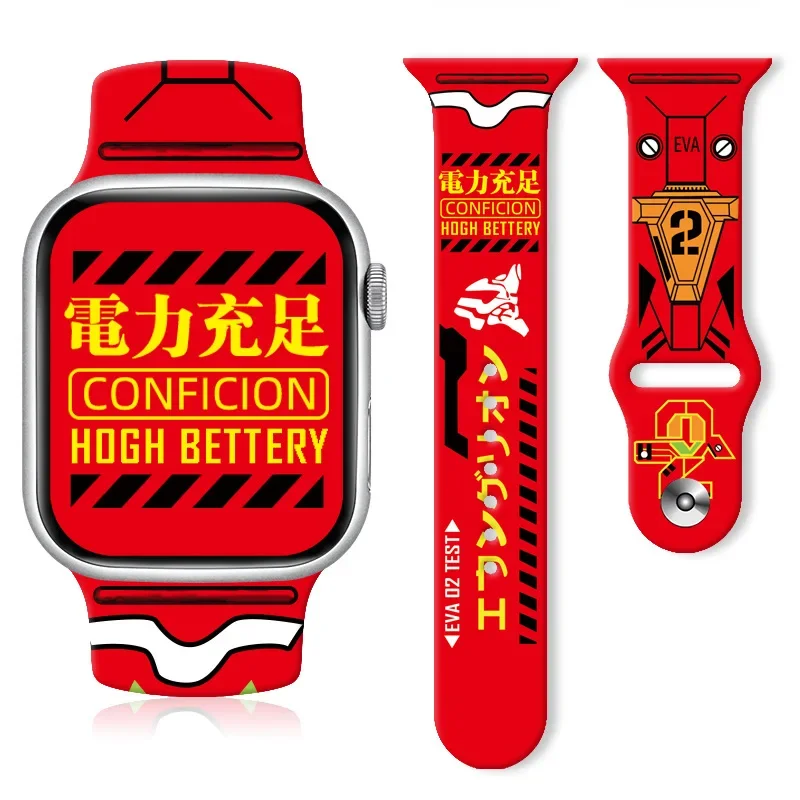 EVANGELION EVA-01 EVA-02 Ǹ Ʈ, ̿ġ  38 40 41 42 44 45 49mm,  ġ 8 7 6 5 4 3 2 1 SE ִϸ̼ 