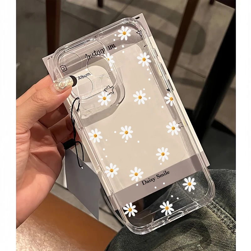 INS Korean Small Flower Cherry Case - Stylish Protective Cover