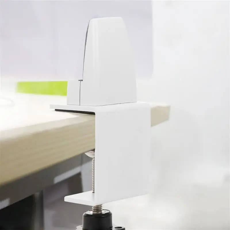 Room Divider Screen 1 2Pcs 2 Pcs Aluminum Alloy Desktop Bezel Retaining Clip Table Top Desk Partition Support Removable Screen Partition Support