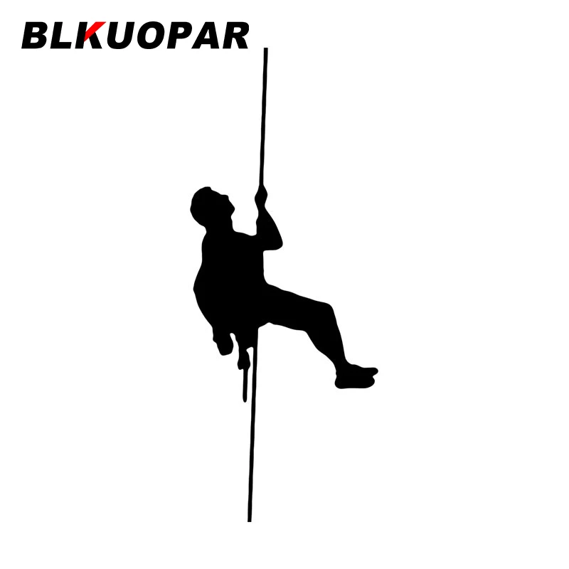 

Наклейки на автомобиль BLKUOPAR Climber, креативные наклейки на автомобиль с изображением фургона, аниме, высечка, окклюзия, царапины, окна, мотоцикл, графика, товары для автомобилей