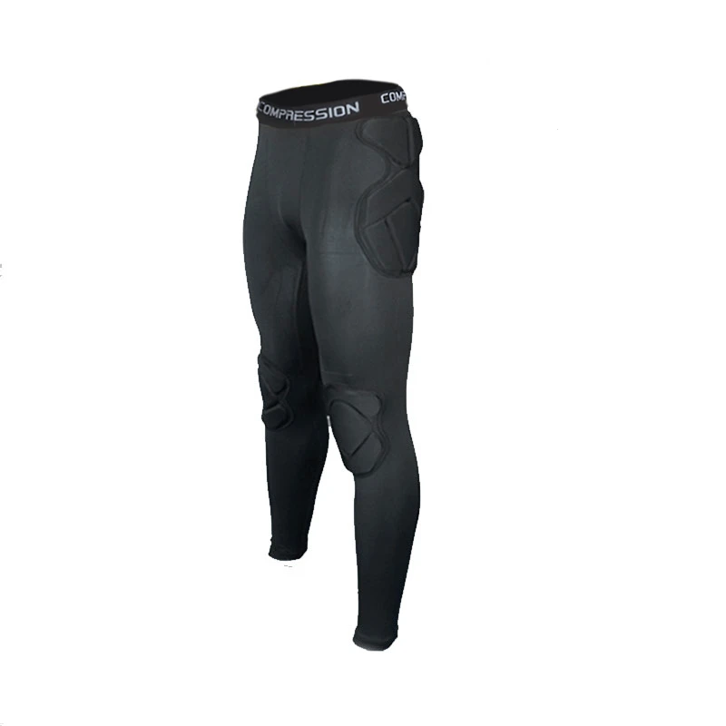 Rugby Soccer Goalkeeper Training Pants Men American Rugby Football Pads Jacket Shorts Workout Fitness Knee Guard Safety Trousers