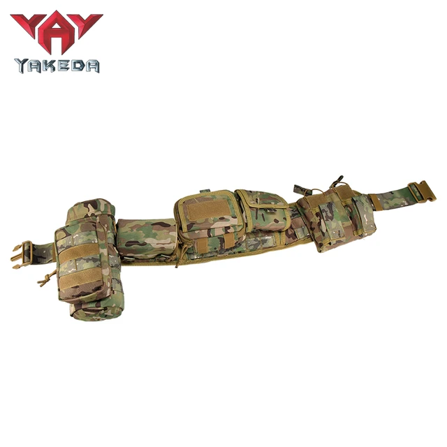 Yakeda Hunting Gadget Pouch marsupio regolabile MOLLE imbottito