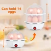 2024 Hot Sale Arrivals Kitchen Double Layer Electric Egg Boiler Holder Rapid Egg Cooker 2