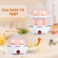 2024 Hot Sale Arrivals Kitchen Double Layer Electric Egg Boiler Holder Rapid Egg Cooker 2