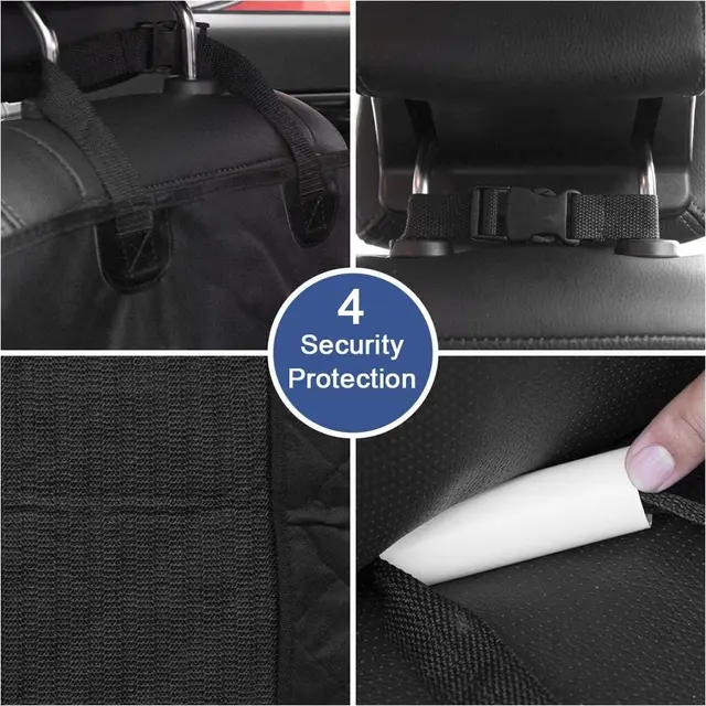 Dog Car Seat Cover 2 Pack, Waterproof Front Seat Car Cover for Cars, Trucks, and Suvs, Pet Front Cover for Cars 5