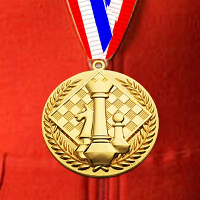 Medals for Kids Creative Gold Medals Chess Award Portable Honor Roll Trophy Award Prize Gift