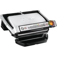 Stainless Steel Electric Grill 4 Servings 6 Automatic Cooking, Intelligent grilling rare to well-done,Nonstick Removable Plates 1