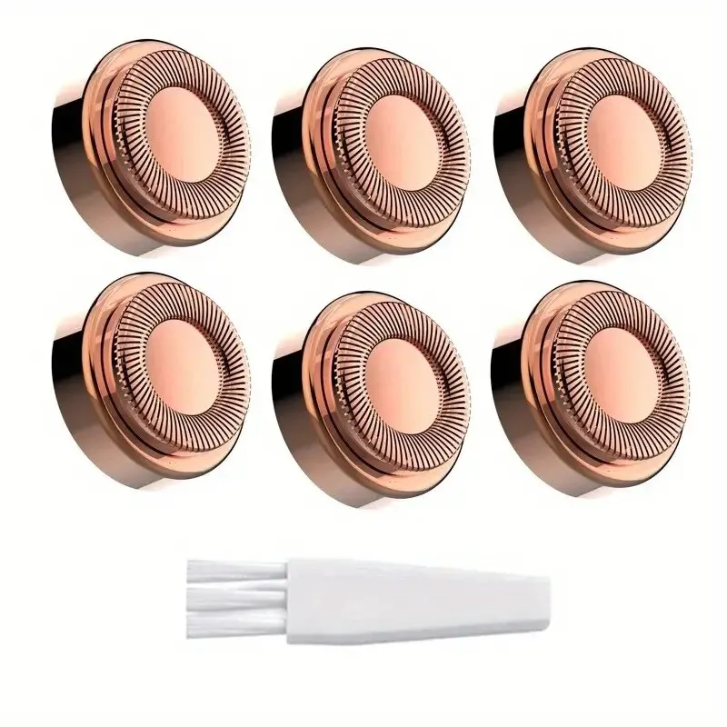 Electric Shaver Head Electric Shaver Blades 4 PCs Finishing Touch Flawless Facial Hair Remover Replacement Heads