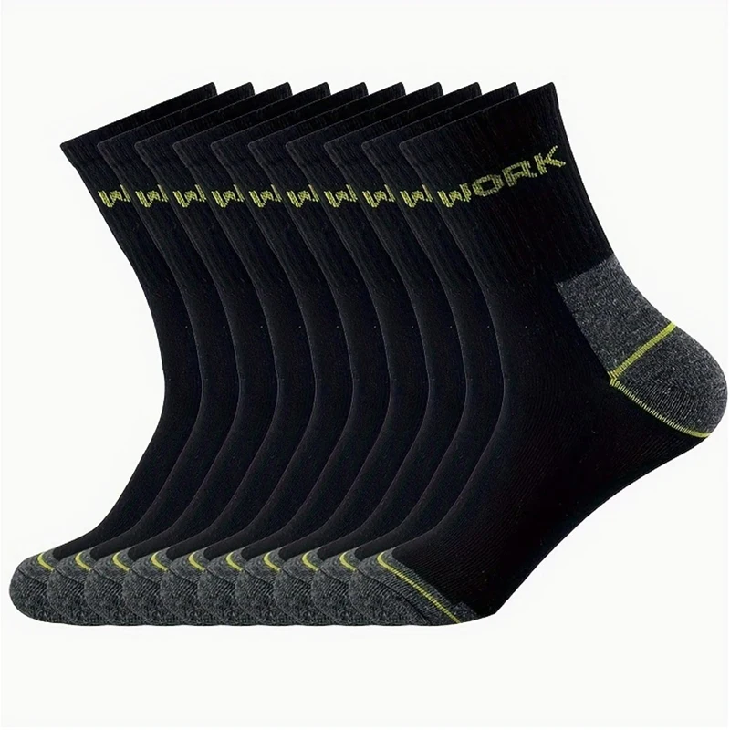 6/12 Pairs عالية الجودة رجال الأعمال رائحة برهان منتصف جوارب أنبوبية امتصاص العرق تنفس كل موسم الرياضة الترفيه الجوارب