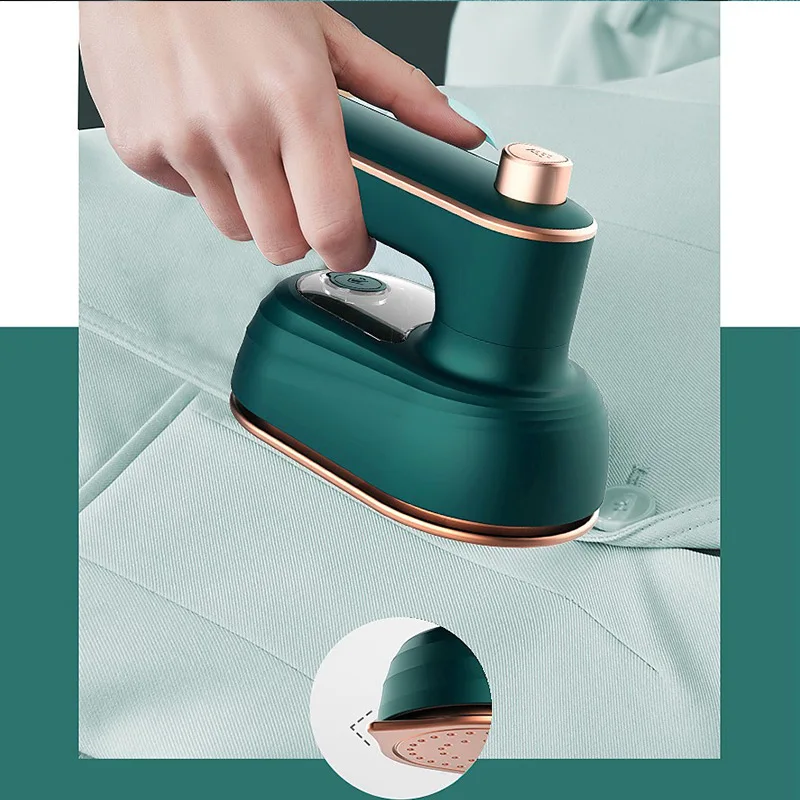  Mini Ironing Machine Handheld Can Be Rotated 180 Degrees,  Travel Iron for Clothes, Professional Household Fast Heating Wired Small  Electric Iron, Portable Heat Press Clothing Iron Machine (Green) : Home 