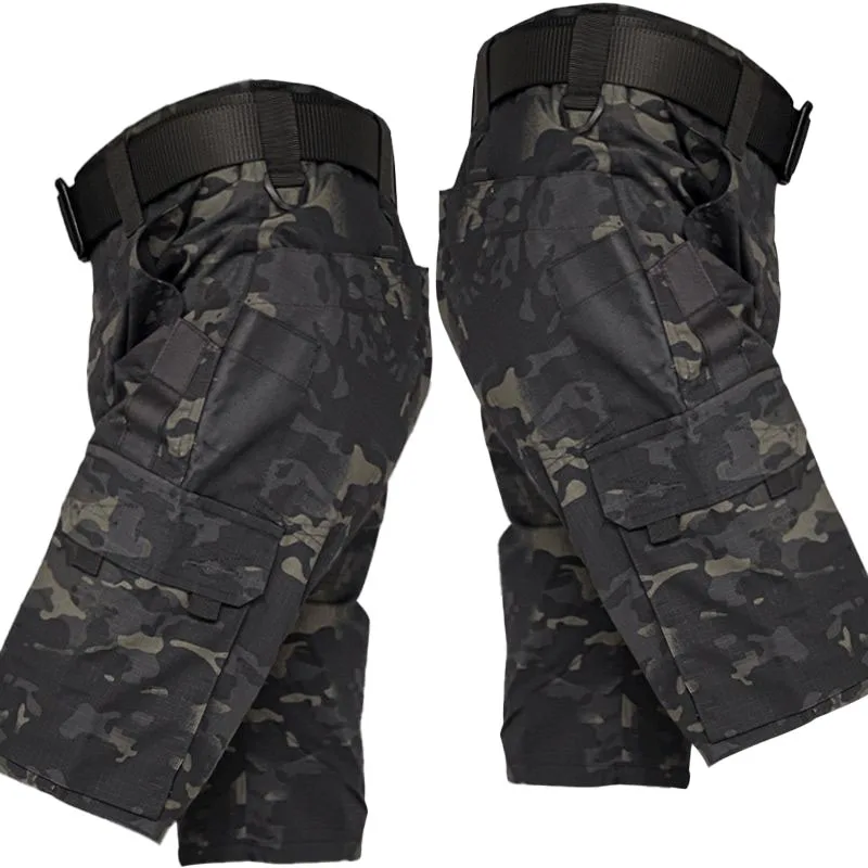 Black Camo Shorts