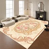 European Luxury Carpets for Living Room 3D Flower Decor Rug Large Bedroom Decoration Cloakroom Rug Non-slip Floor Mat Washable 4