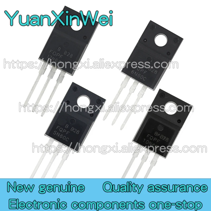 

5PCS FQPF2N60C FQPF4N60C FQPF4N90C FQPF5N60C FQPF6N60C FQPF7N60C FQPF8N60C FQPF10N60C FQPF10N65C TO220F The field effect tube