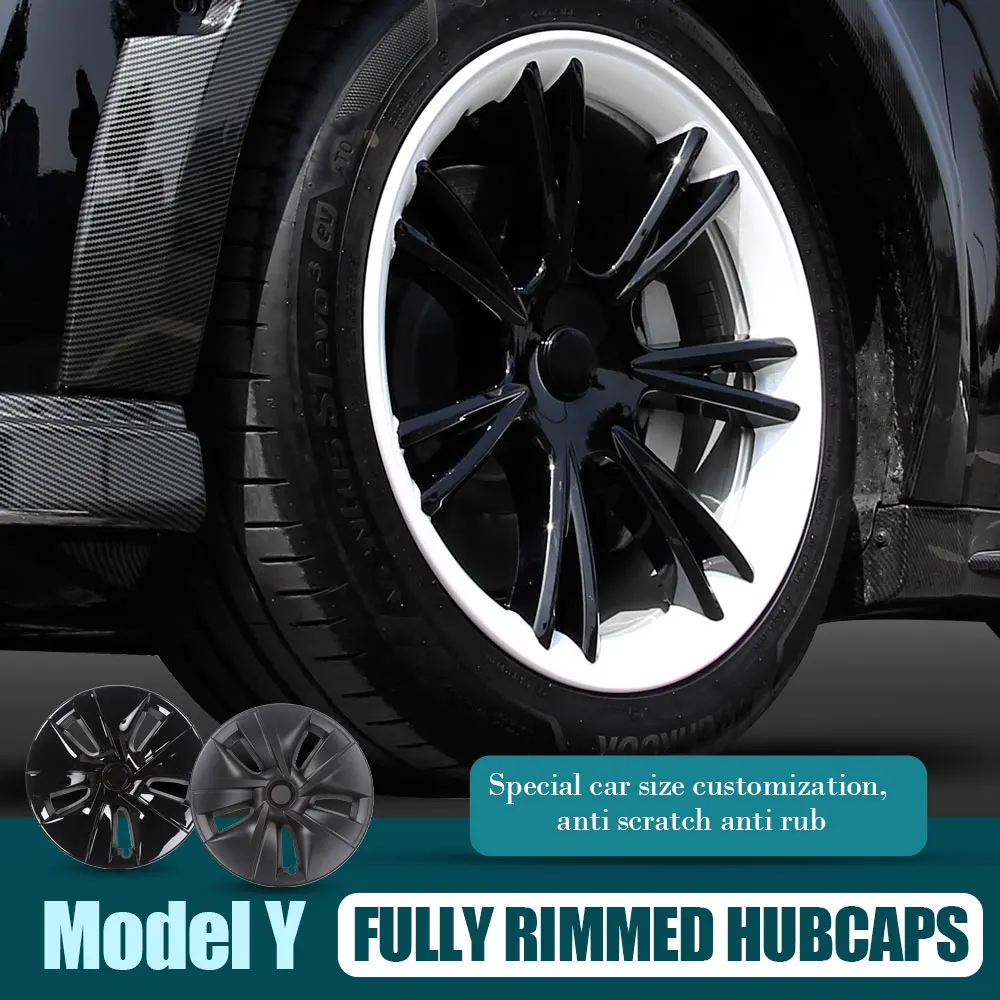 4pcs/set 19 Inch Sports Performance Hub Cap Replacement Wheel Cap