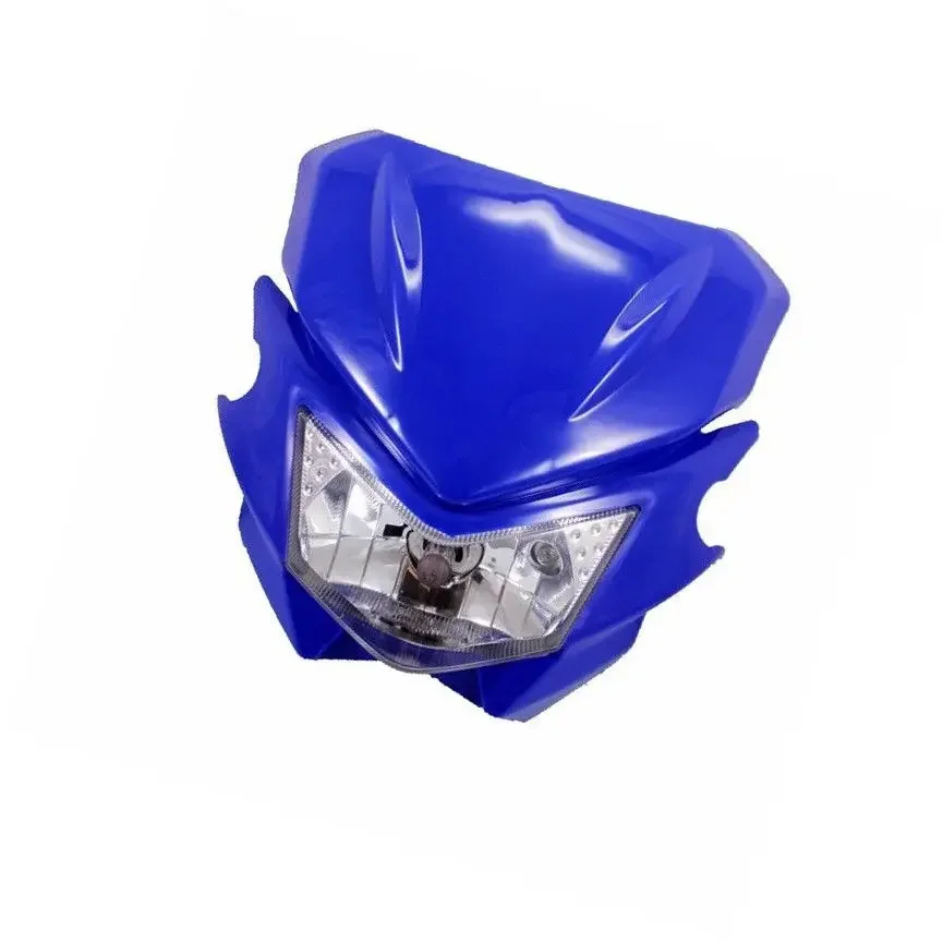 

Blue Off Road Dirt Bike Headlight For Honda Kawasaki Suzuki Yamaha Buell CR