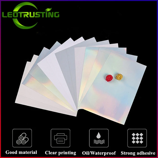 A4 Sticker Label Paper Laser Printer  Paper Stickers Inkjet Printers - 50  Sheets A4 - Aliexpress