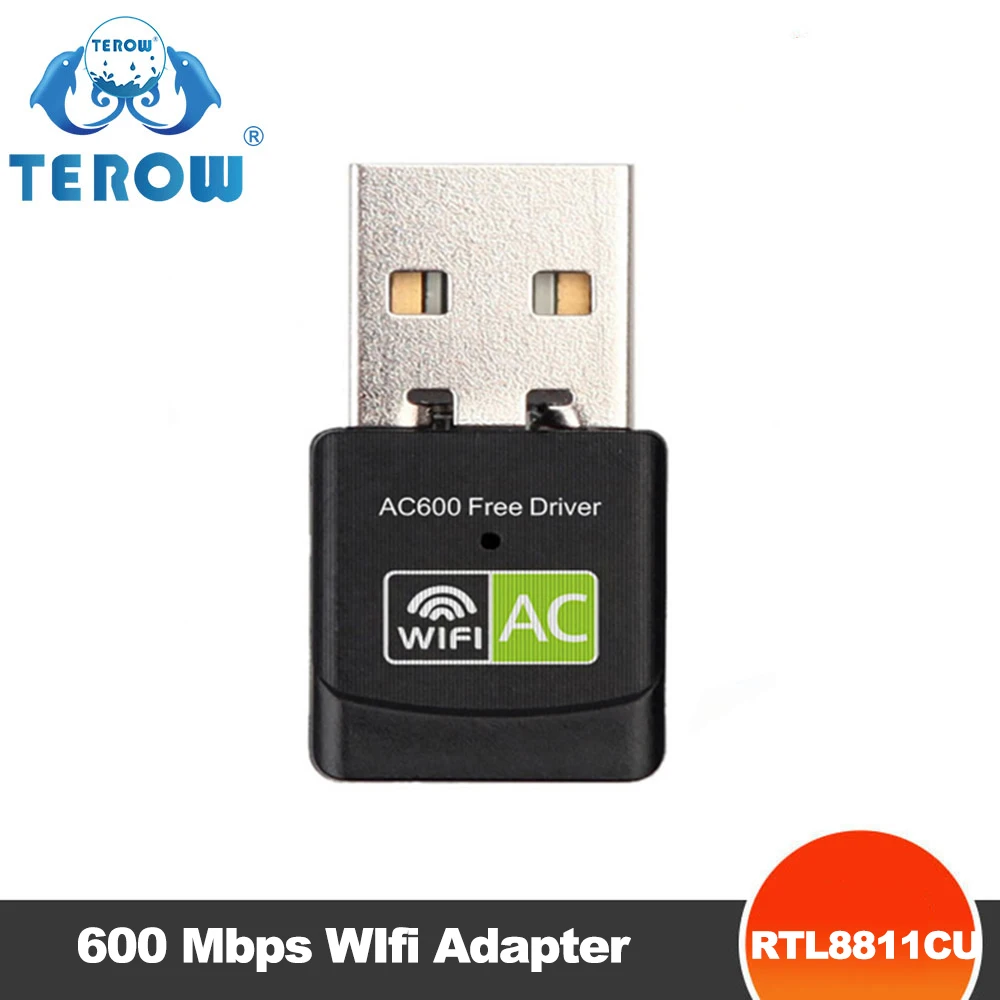 

Free Driver WIfi Adapter 600 Mbps Dual Band 2.4GHz&5GHz USB2.0 Wi-fi Network Card Wifi Dongle 802.11n/g/a/ac RTL8811CU Win7/8/10