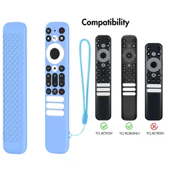 Silicone Anti - Slip Protective TV Remote Cover (Blue)