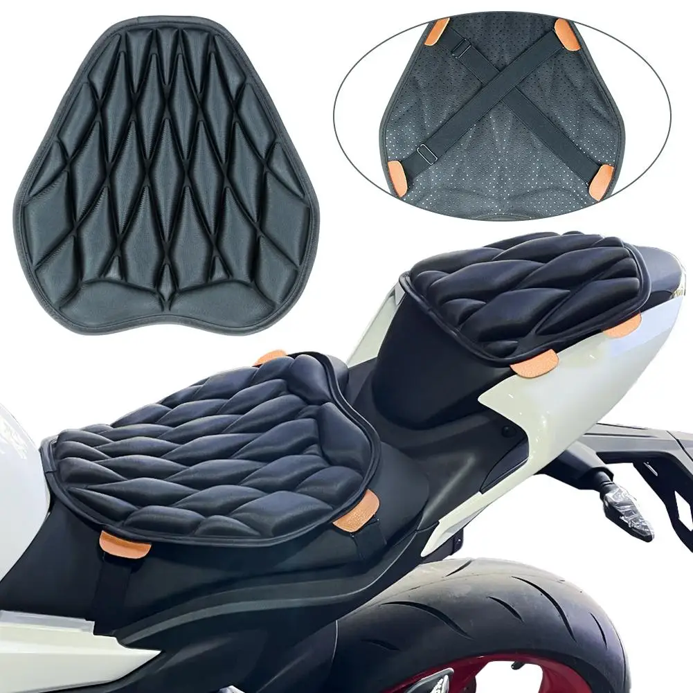 Motorcycle seat cushion detail texture close-up