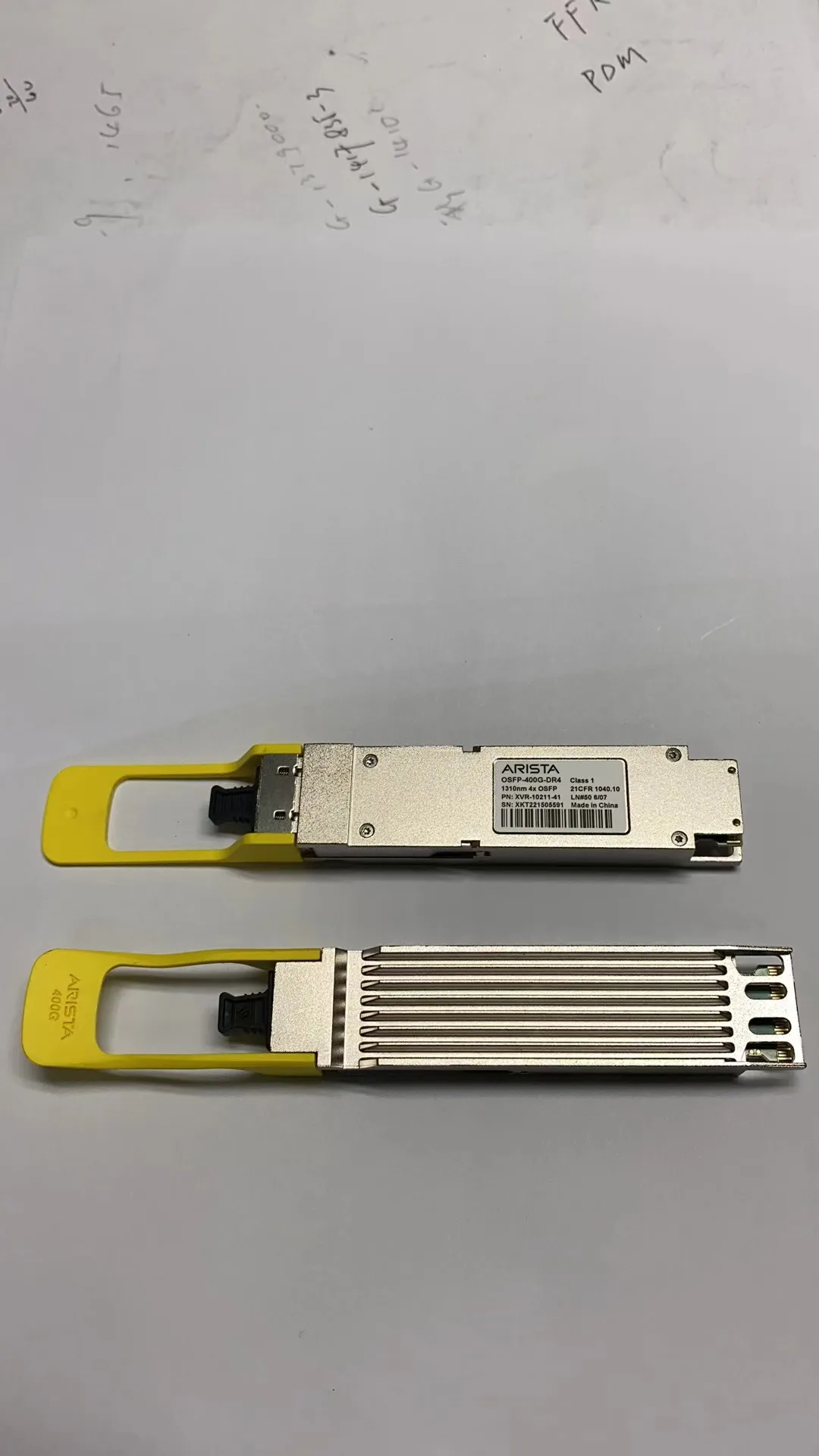 ARISTA DCS-7060DX4 QDD-400G-XDR4 400GBASE-DR4+ QSFP56DD 4x100G FR1 2km 8 core parallel SMF MPO-12 connector Optical Transceiver