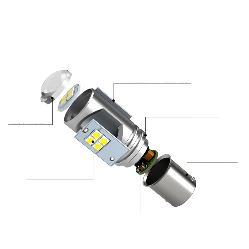 VW Transporter T5 T5.1 T6 2010-2019 2x1156 P21W Ba15s Canbus  LED ְ  