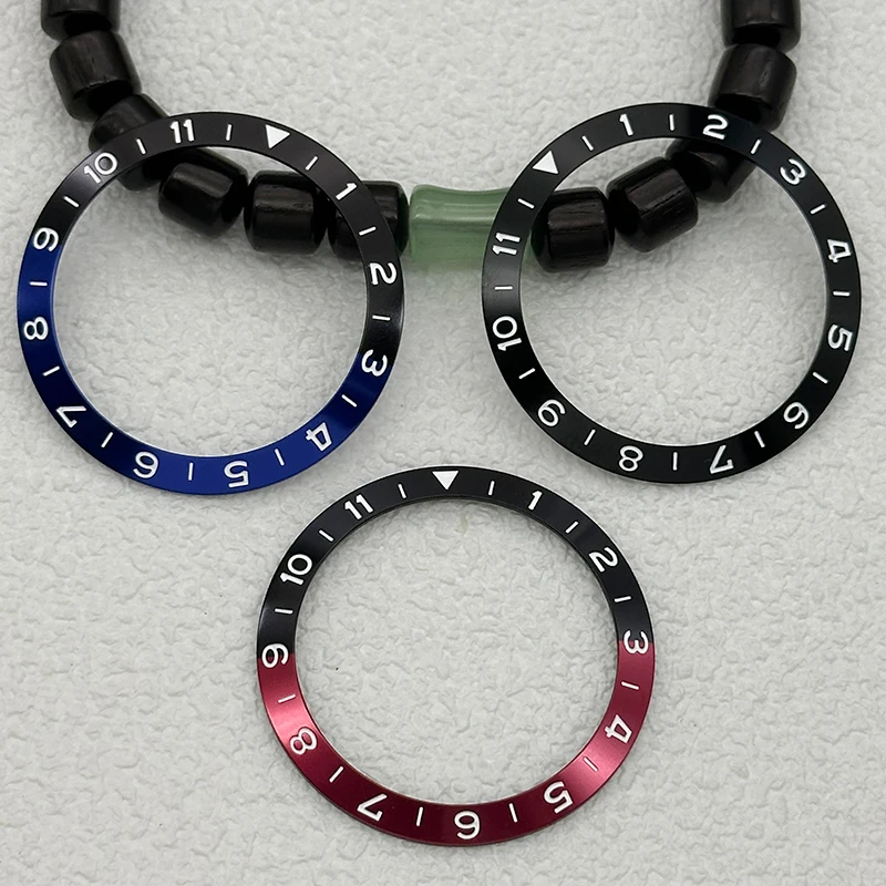 High-Quality Alloy Watch Bezel Insert 38mm x 30.6mm