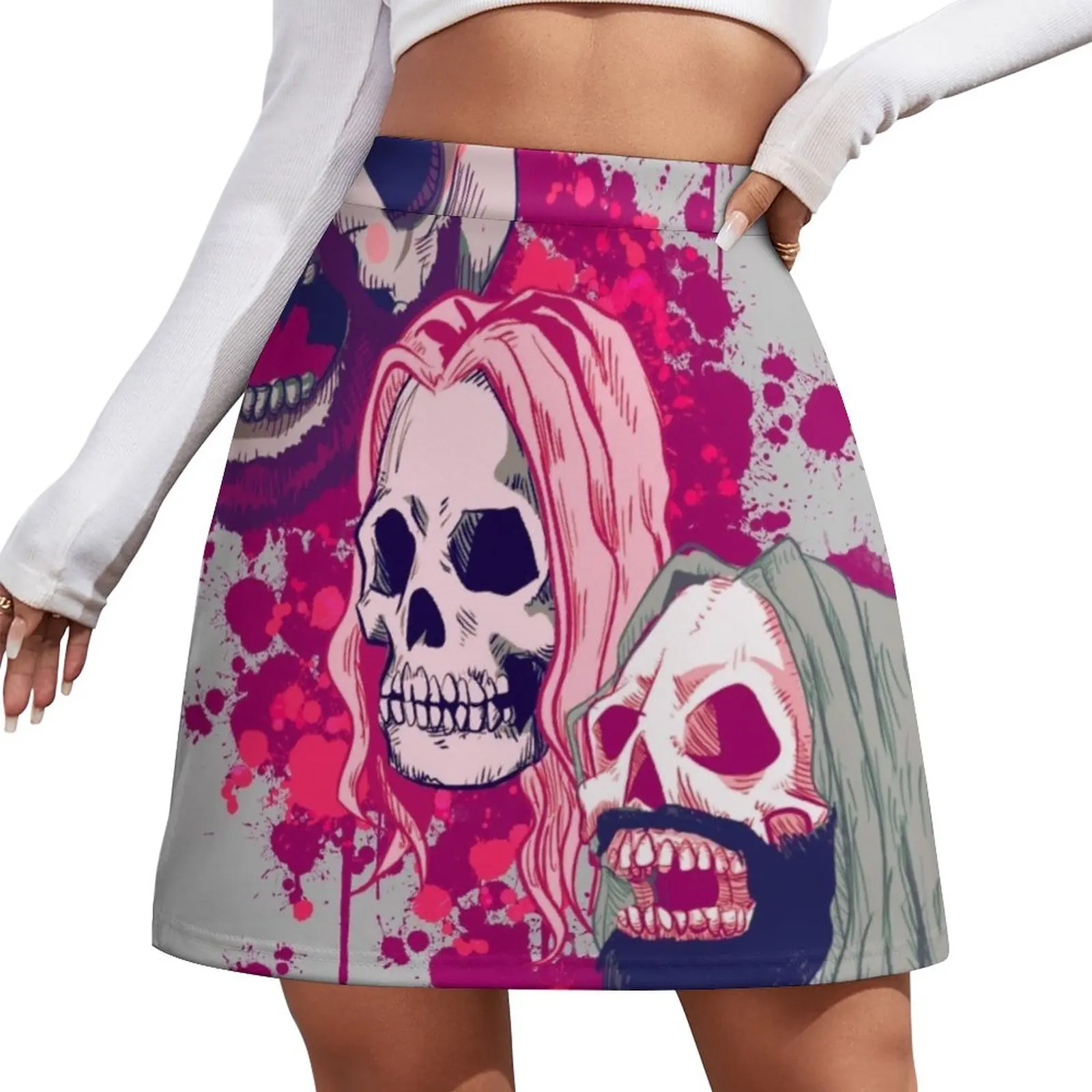 

Three From Hell Mini Skirt korean luxury clothing Woman skirts Evening dresses japanese fashion