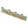 Dinosaur Wall Hooks Cartoon Hanging Rack Coat Hooks Bath Towel Storage Hook Wooden Mount Bedroom Decor Key Hooks Clothes Hat 1