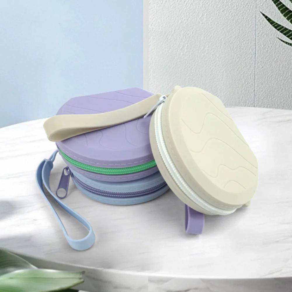 Silicone Storage Bag Waterproof Silicone Coin Purse Wallet Key Organizer Cute Waterproof Coin Pouch Handbags Daily Use