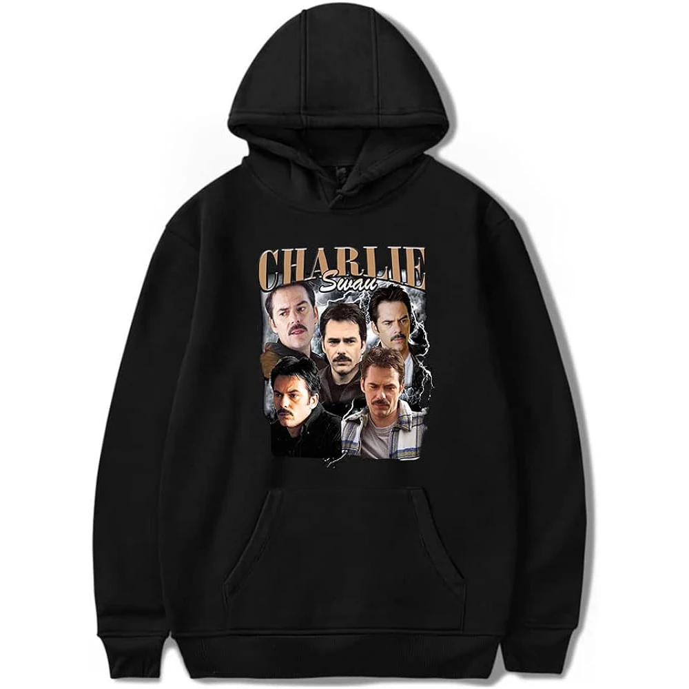 

Charlie Swan Hoodie Sweatshirt Women Men Long Sleeve Fashion Pullover Clothes