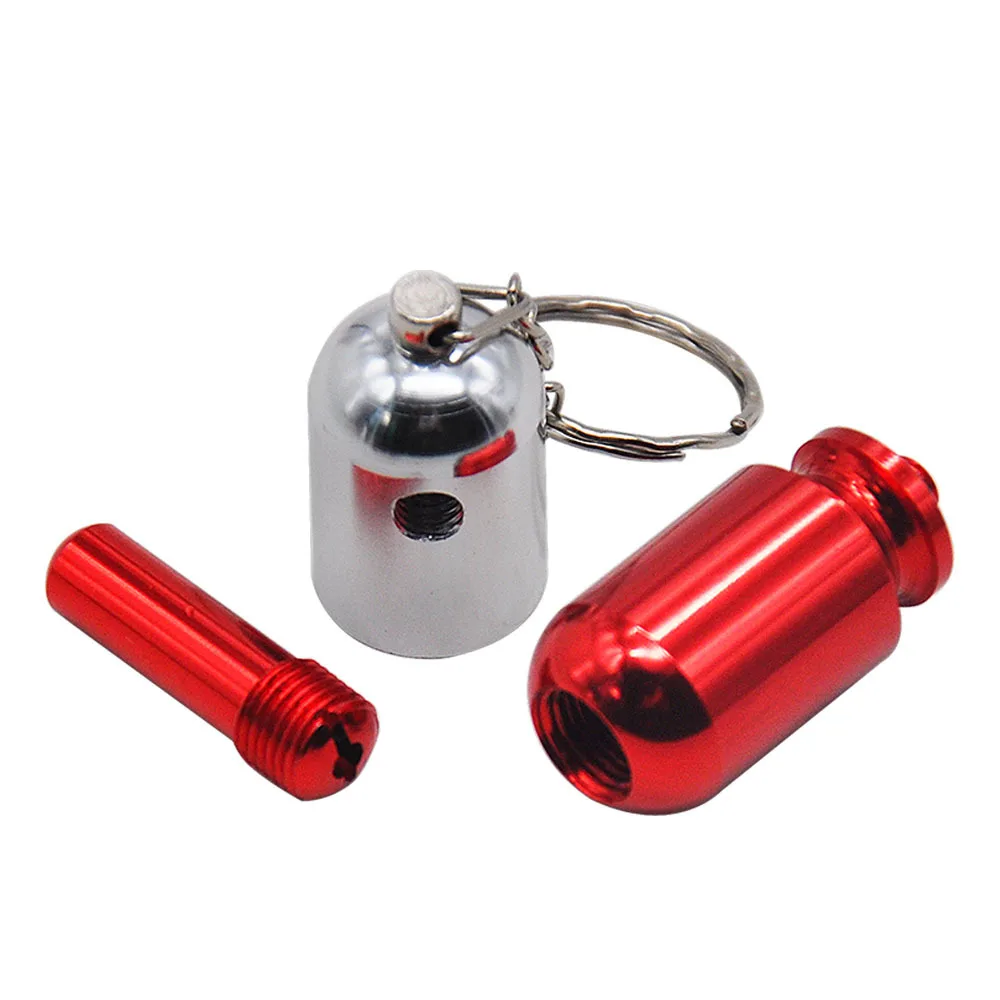 Smoking Pipe Quality Metal Pipe Gift Tobacco Smoking Pipes Gift Mill Smoke Grinder Freestyle Key Chain Portable