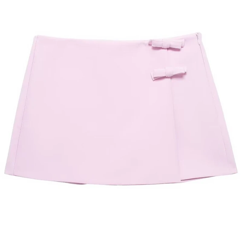 HXAO 2024 نساء موضة القوس الصلبة الرسن القمم المرأ...