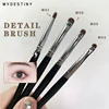 Horse Hair Eye Detail Makeup Brush Small Eye Shadow Brush Eyeliner Brush Smudge Brush for Precision Makeup Application