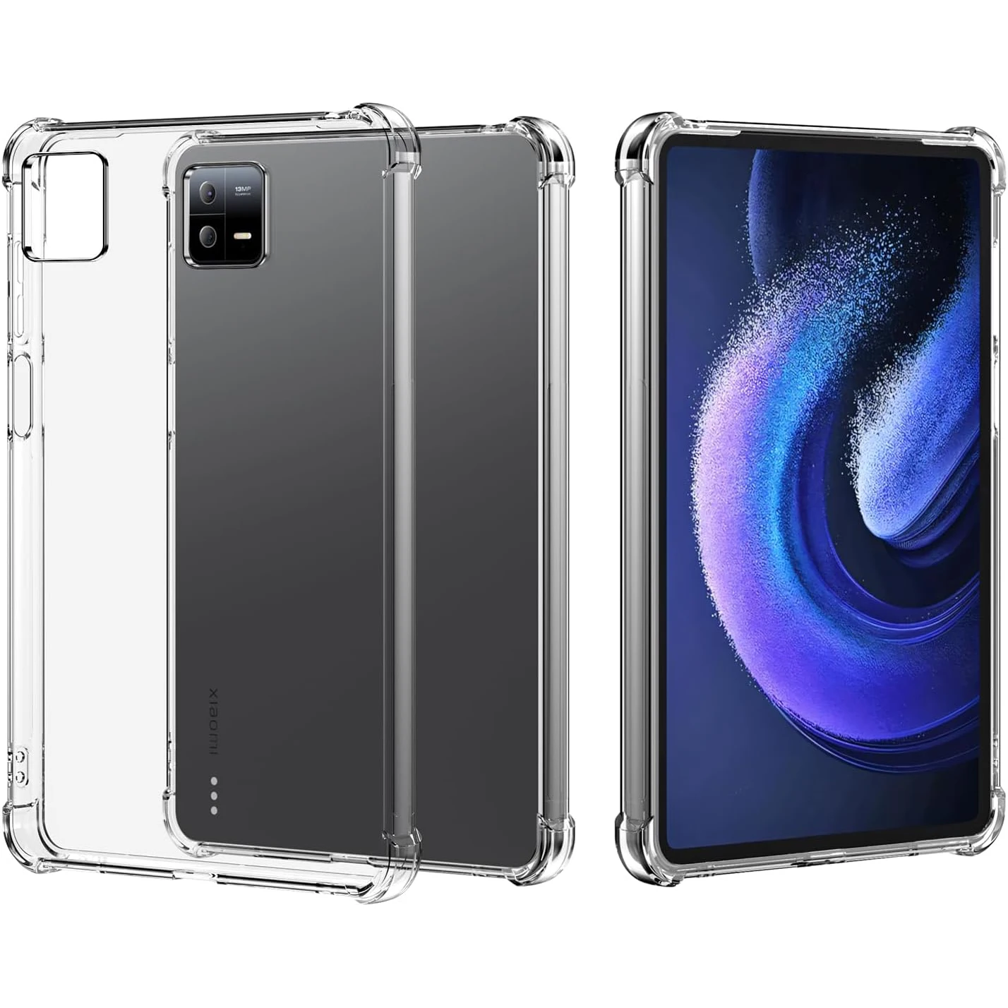 

Чехол для Xiaomi Pad 6 11 ''2023, мягкий прозрачный чехол из ТПУ, защитный чехол для планшета Xiaomi Pad 6 Pro 11 дюймов