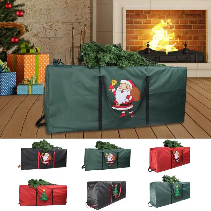 

Сумка для хранения рождественской елки, пылезащитный чехол, водонепроницаемая вместительная сумка для хранения одеял, одежды, новогодней елки, сумки для хранения