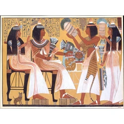 Egyptian Pharaoh Inspired Cross - Stitch Embroidery Kit - 80x100cm (HMA80994)