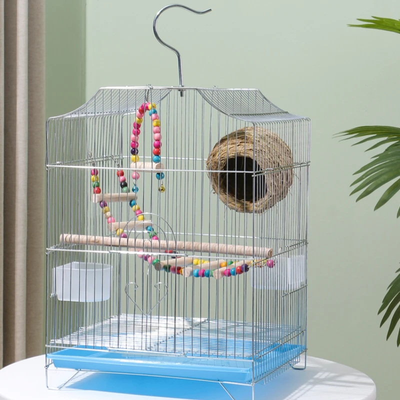 

Portable Pigeon Bird Cages Big Size Budgie Feeder Outdoor Bird Cages Parrot Breeding Jaula Pajaros Grande Pet Products YY50BC