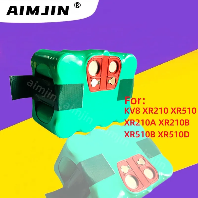 

For 14.4V SC Ni-MH Rechargeable Battery Pack 3500mAh Vacuum Cleaner Sweeping Robot KV8 XR210 XR510 XR210A XR210B XR510B XR510D