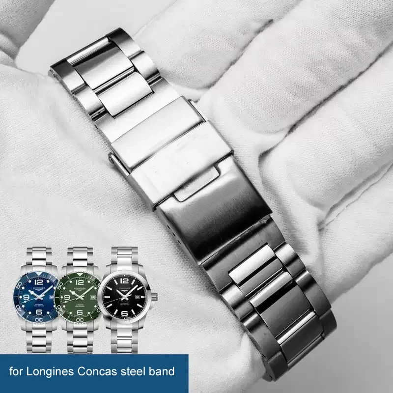 Custom Stainless Steel Watch Bracelet L3.696.4.03.6_K0002657 main image 0