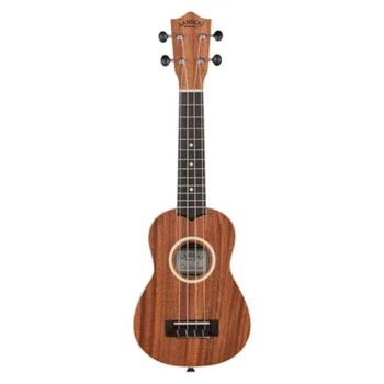 4String Ukulele in Natural Finish for Music Enthusiasts and Beginners Lightweight and Portable Design with Excellent Sound Qual