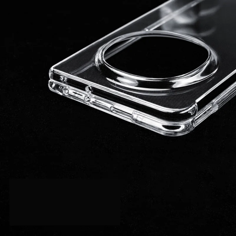Enhanced Clear Protective Phone Case with Camera Lens Guard